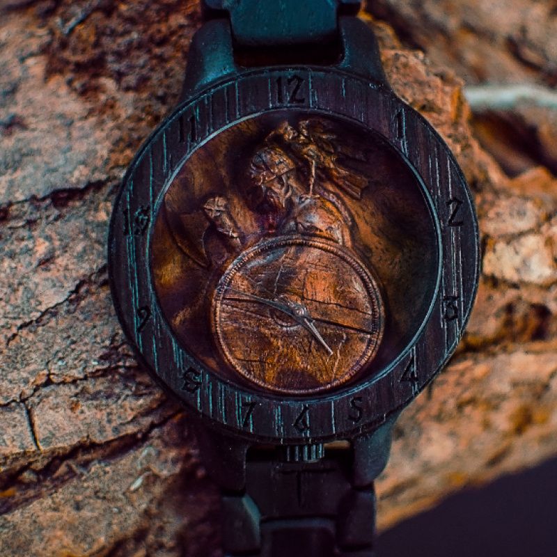 Часы Из Дерева Наручные Купить